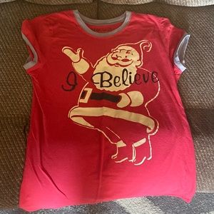 Vintage Santa tee. Xl